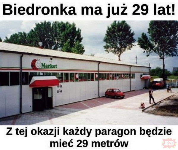 lub w każdej będzie 29 palet rozjebanych w alejkach