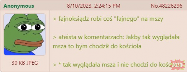 I tak by nie chodził