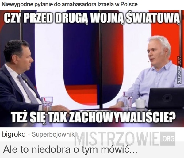 Niewygodne pytanie –