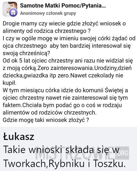 Wniosek –