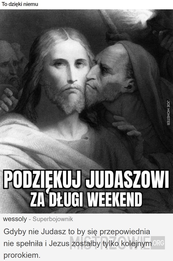 To dzięki niemu –